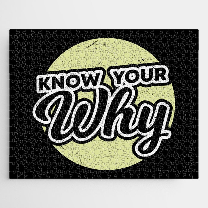Know Your Why Jigsaw Puzzle