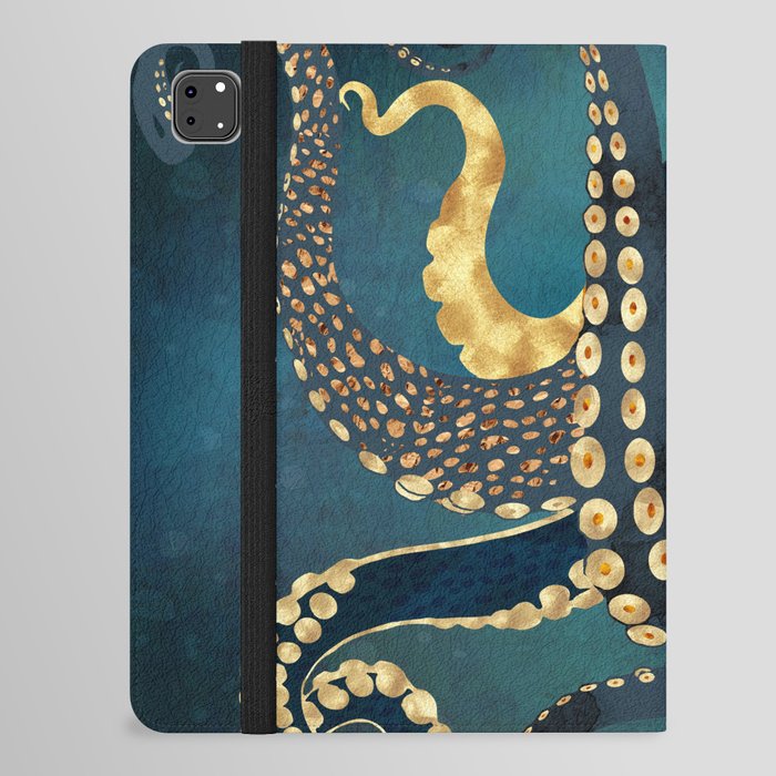 Metallic Octopus IV iPad Folio Case