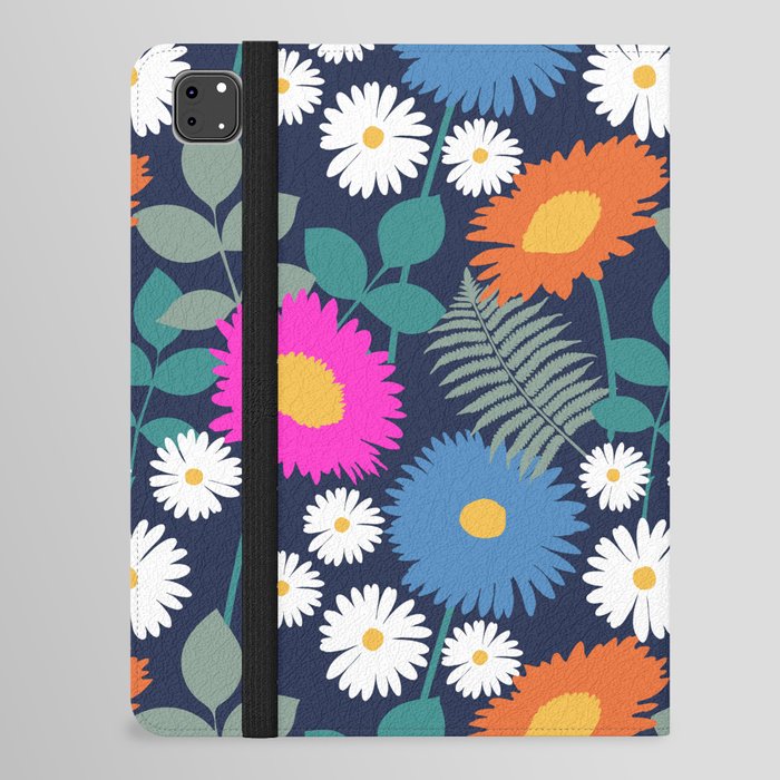 Naive Summer Flowers  iPad Folio Case