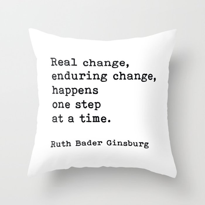 Ruth bader ginsburg pillow shop