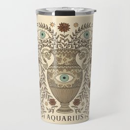 Aquarius, The Water Bearer  Travel Mug