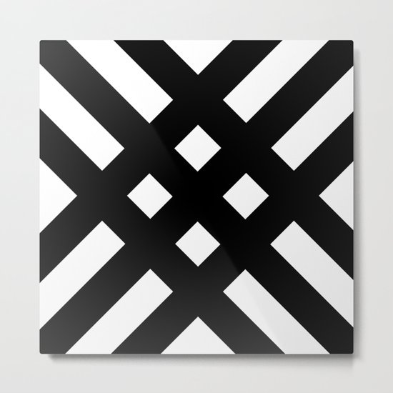 dijagonala v.2 Metal Print