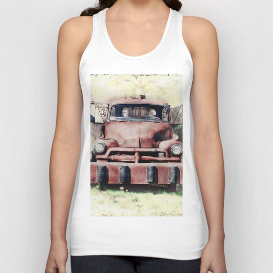 Riding Shotgun Unisex Tank Top