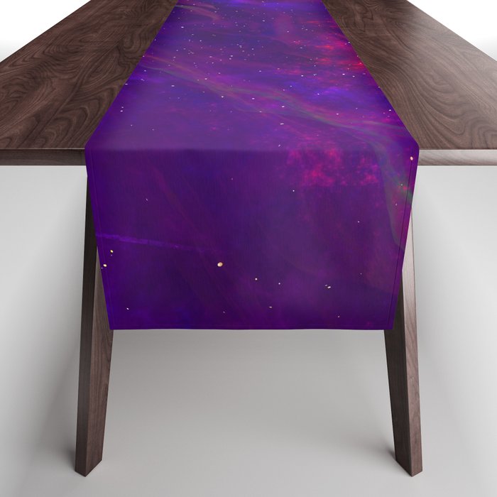 Synthwave Nebula #1: Circle Table Runner