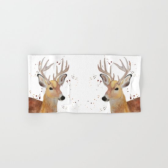 Deer Hand & Bath Towel