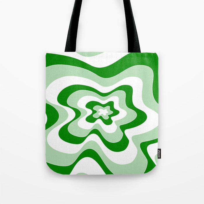 Abstract pattern - green. Tote Bag