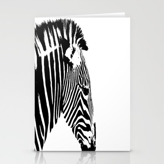 Zebra Portrait Stationery Cards