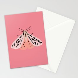 PINK MOTHS Stationery Card