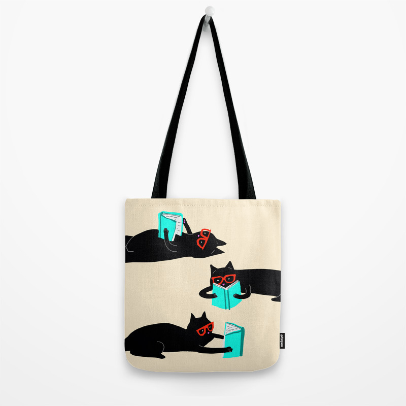 cat book bag