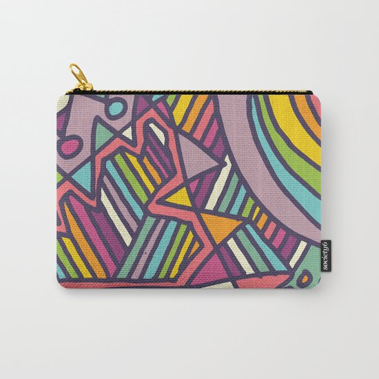 Colourful Chaos Carry-All Pouch
