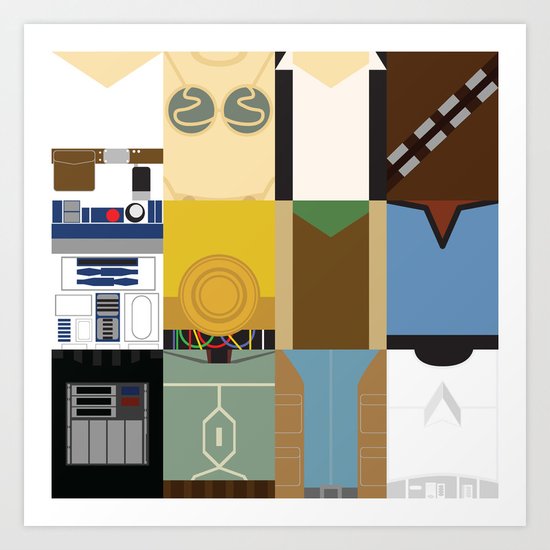 Star Wars Art Print