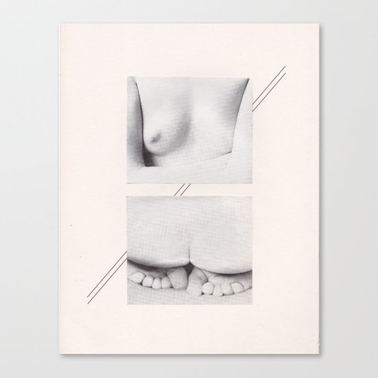 the woman Canvas Print