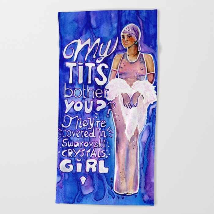 Swarovski hotsell beach towel