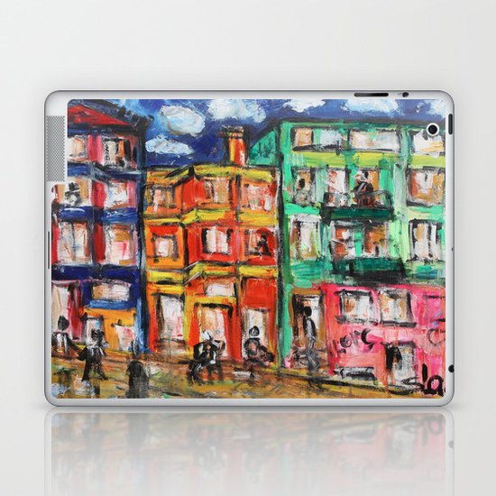 Happy Street Laptop & iPad Skin