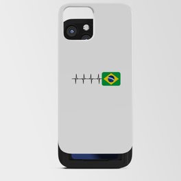 Heartbeat Brazil iPhone Card Case