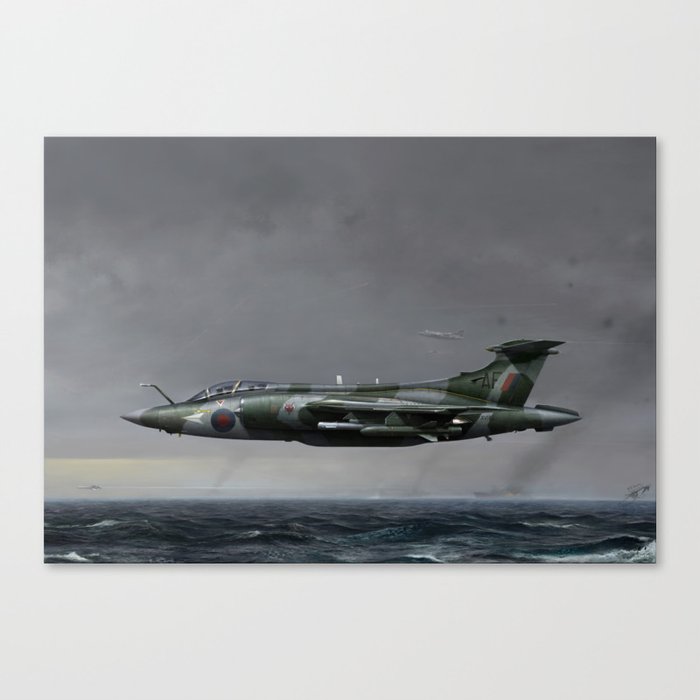 Buccaneer Bomber Canvas Print