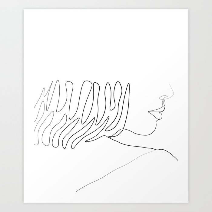 Line cheap art wallpaper