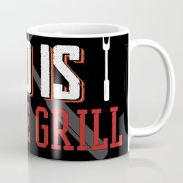 Funny Saying Dad is on the Grill for Father's Day Coffee Mug
