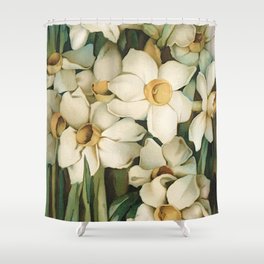 Daffodils from 1884 Shower Curtain