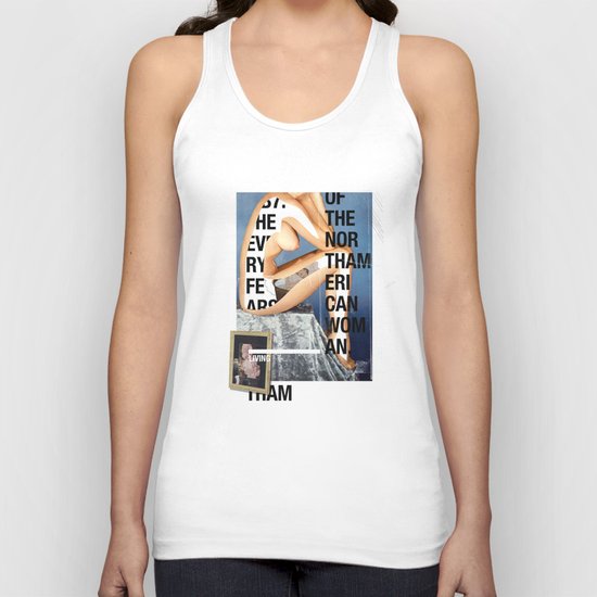 The North American Woman Unisex Tank Top