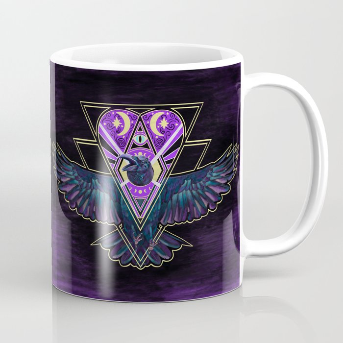 The Four Eyed Raven  Coffee Mug