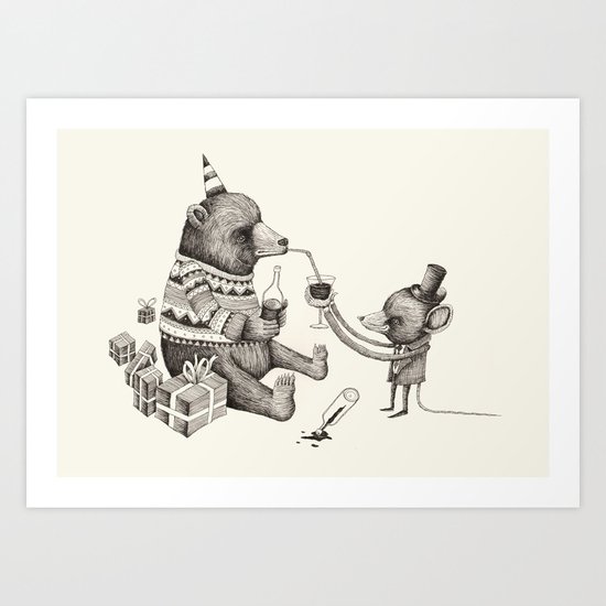 'Excessmas - Part 1' Art Print