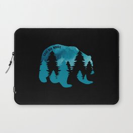 Climate Change Environmental Protection Bear Laptop Sleeve