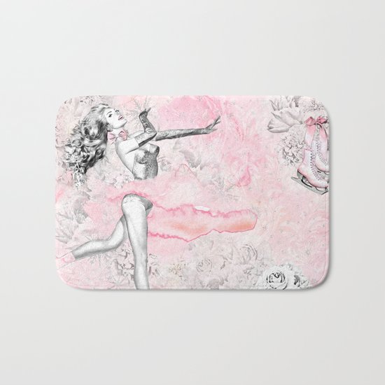 Figure Skating #4 Bath Mat