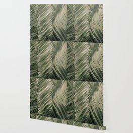 Tropical Palm Leaves Wallpaper