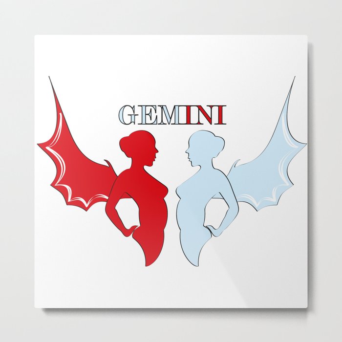 Gemini Metal Print