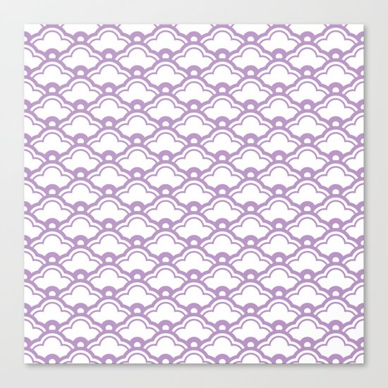 matsukata in african violet Canvas Print