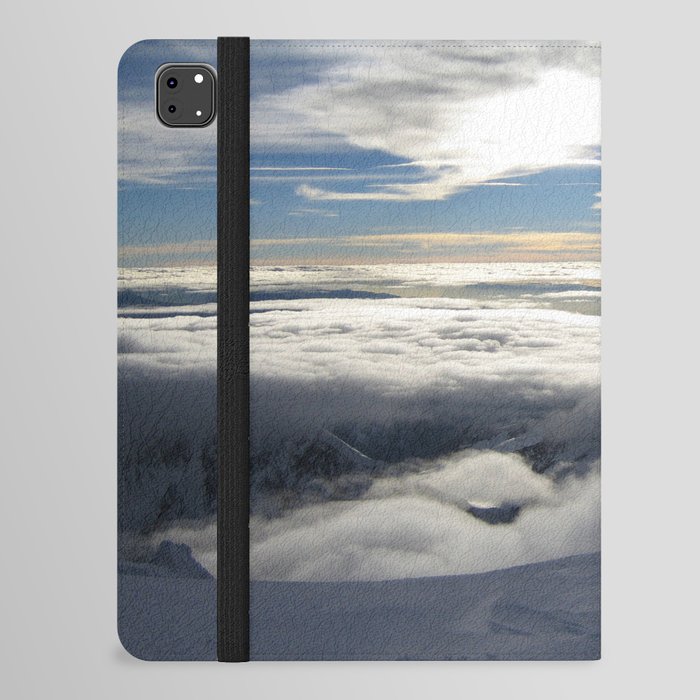 Beautiful Mountain Clouds iPad Folio Case