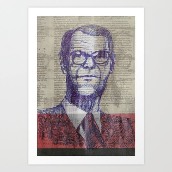cream Art Print