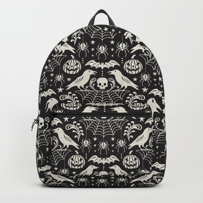 All Hallows' Eve - Black Ivory Halloween Backpack