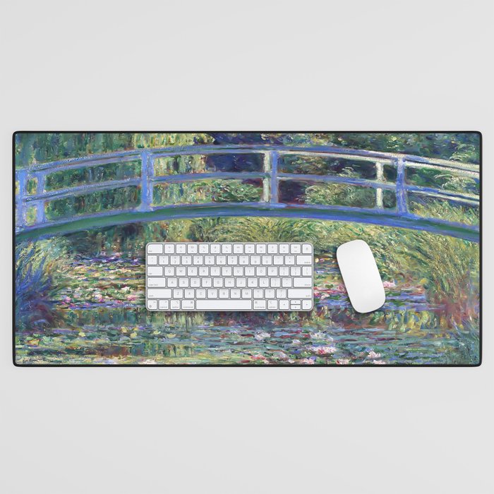 Monet Water Lily Pond1242831.jpg Desk Mat