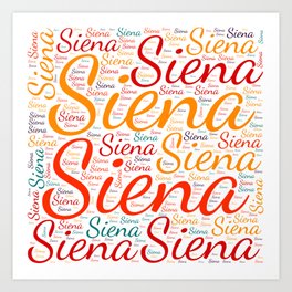 Siena Art Print