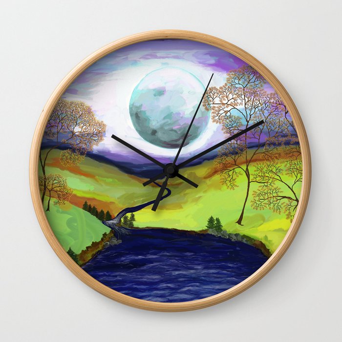 La Luna 15 Wall Clock
