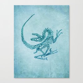 Velociraptor Canvas Print