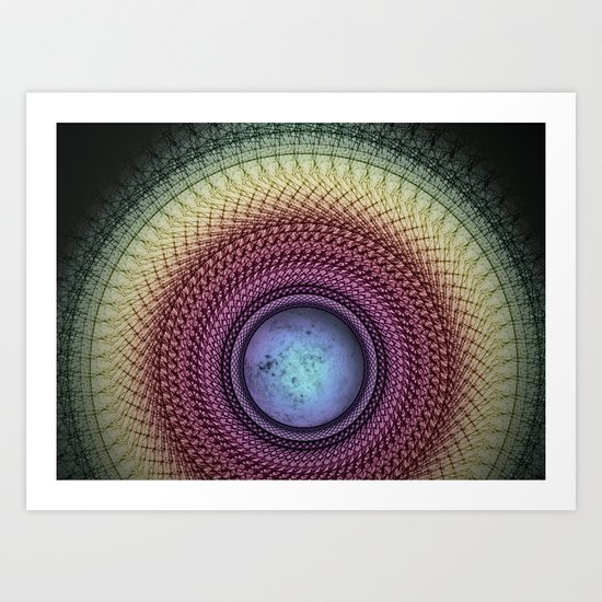 Imperceivable Worlds Art Print