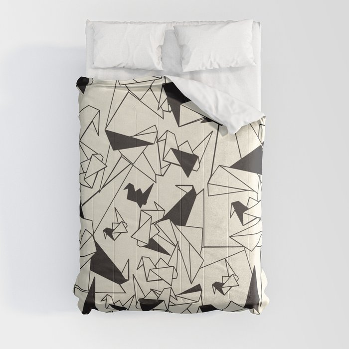 Origami Cranes Comforter