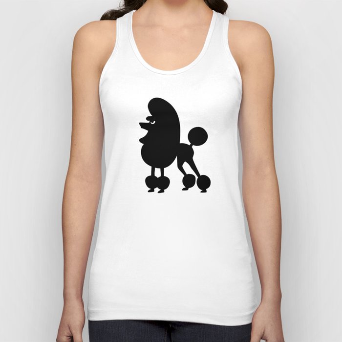 Angry Animals - French Poodle Tank Top
