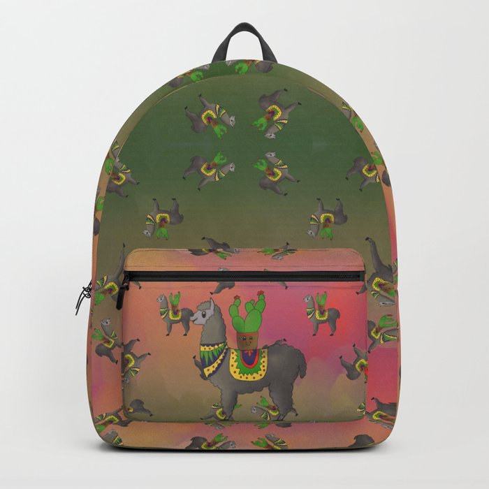 cute cactus backpack