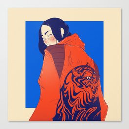 Tiger jacket Canvas Print
