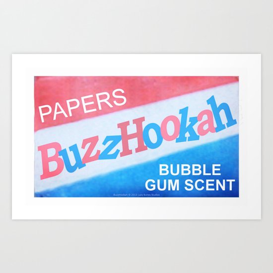 BuzzHookah - 011 Art Print