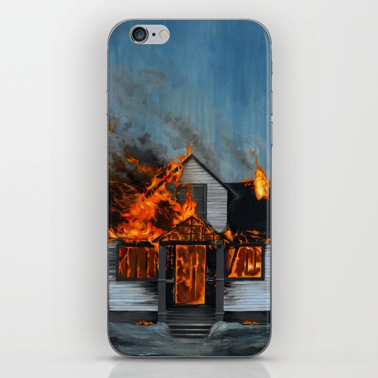 House on Fire iPhone & iPod Skin