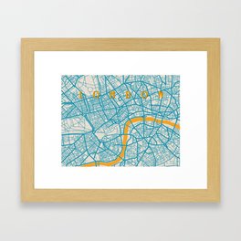 London Framed Art Print