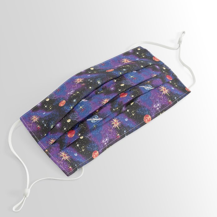 Out of This World Carpet Pattern Face Mask