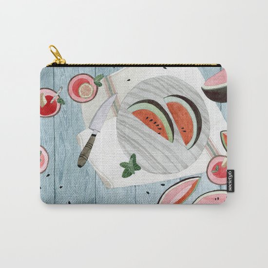 The Watermelon Season Carry-All Pouch