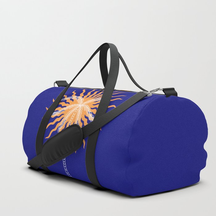 BLUE Palm Tree Duffle Bag