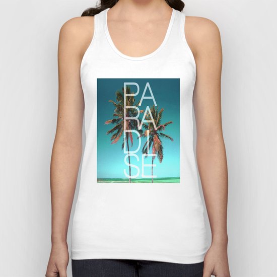 PARADISE Unisex Tank Top